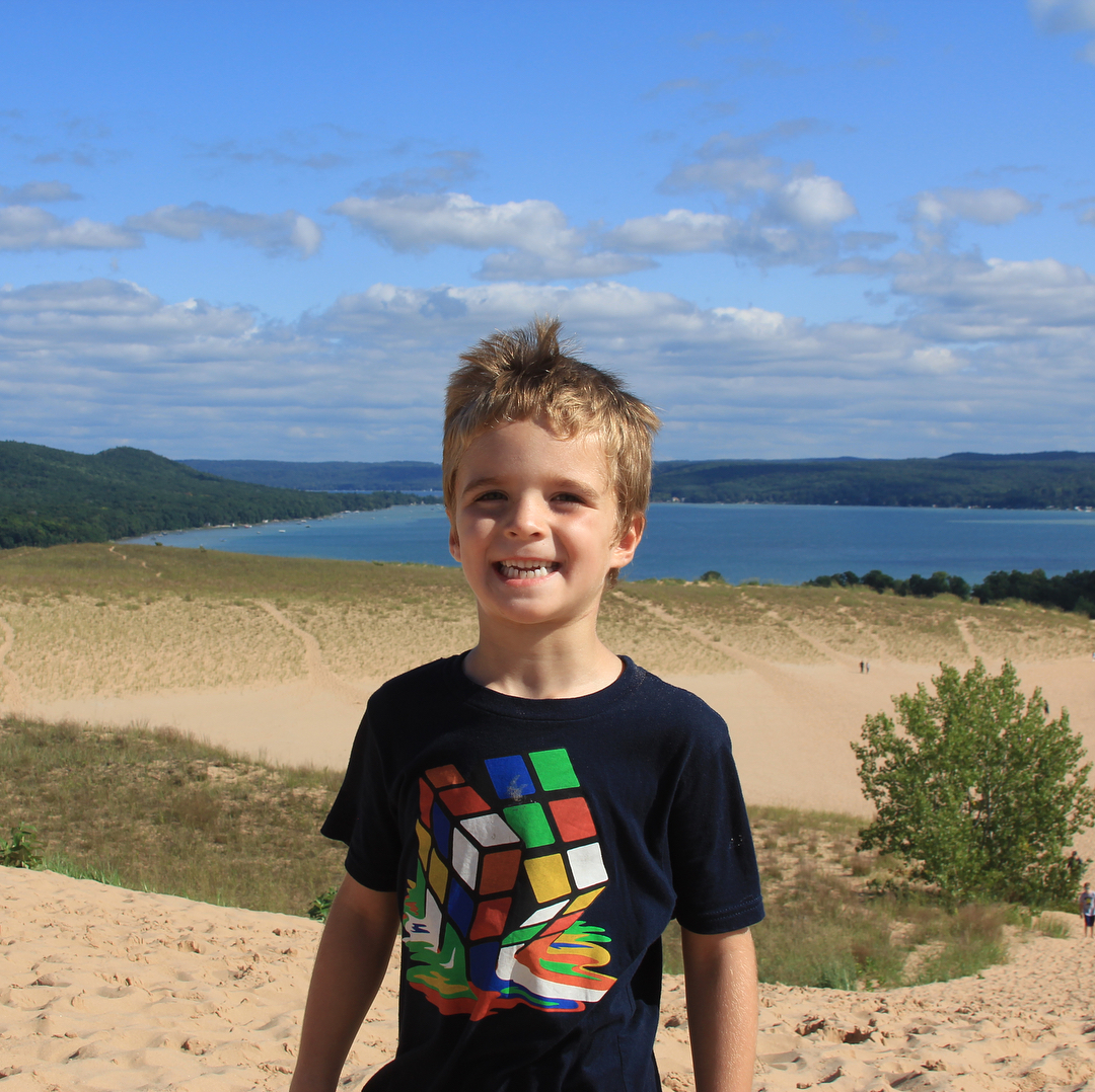 awesome-day-yesterday-at-sleeping-bear-dunes.-i-wouldnt-call-it-a-hike-more-of-a-tough-walk-through- Awesome day yesterday at Sleeping Bear Dunes. I wouldn’t call it a “hike” more of a tough walk through sand. Can’t just do that anywhere though. The girls went straight down the dunes and back up in ridiculous time. Liam and I watched from a distance