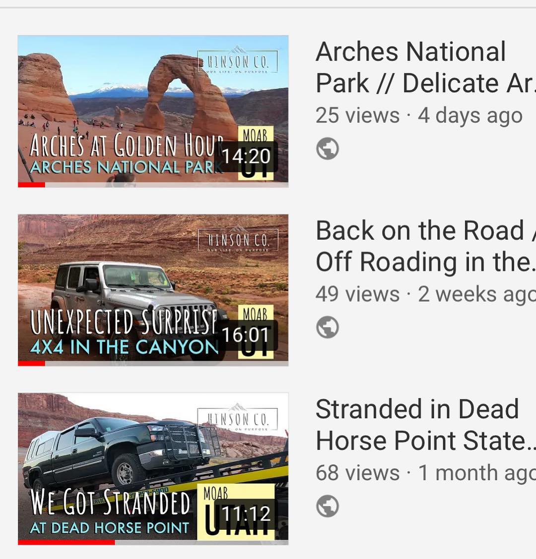2-new-videos-are-up-on-our-youtube-channel-from-moab-ut-both-of-these-videos-show-2-of-the-most-beau 2 new videos are up on our channel from Moab, UT! Both of these videos show 2 of the most beautiful places we have seen yet! NP and in NP. (Click link in bio to go see them!) • Also, some exciting news for us! We reached over 100 subscribers on our channel this weekend! • We are grateful for each and every one of you that are following along with us on our journey! Though 100 may seem like a small number, to us it is very exciting! So thank you to all who have subscribed! And if you haven’t subscribed yet, hit the link in my bio and go subscribe now! •