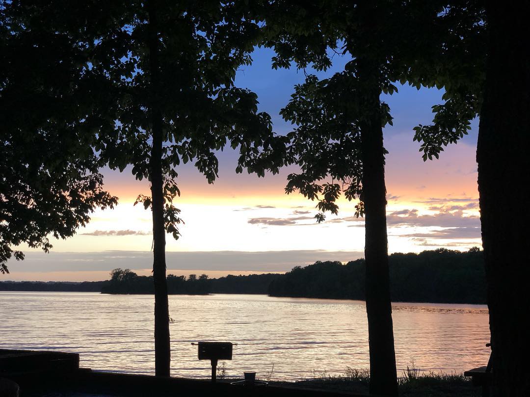 the-sunset-at-our-site-last-night-was-unbelievable-•-one-of-my-favorite-things-about-this-life-is- The sunset at our site last night was unbelievable! • One of my favorite things about this life is how often we are outside to see these common yet amazing things every day. •