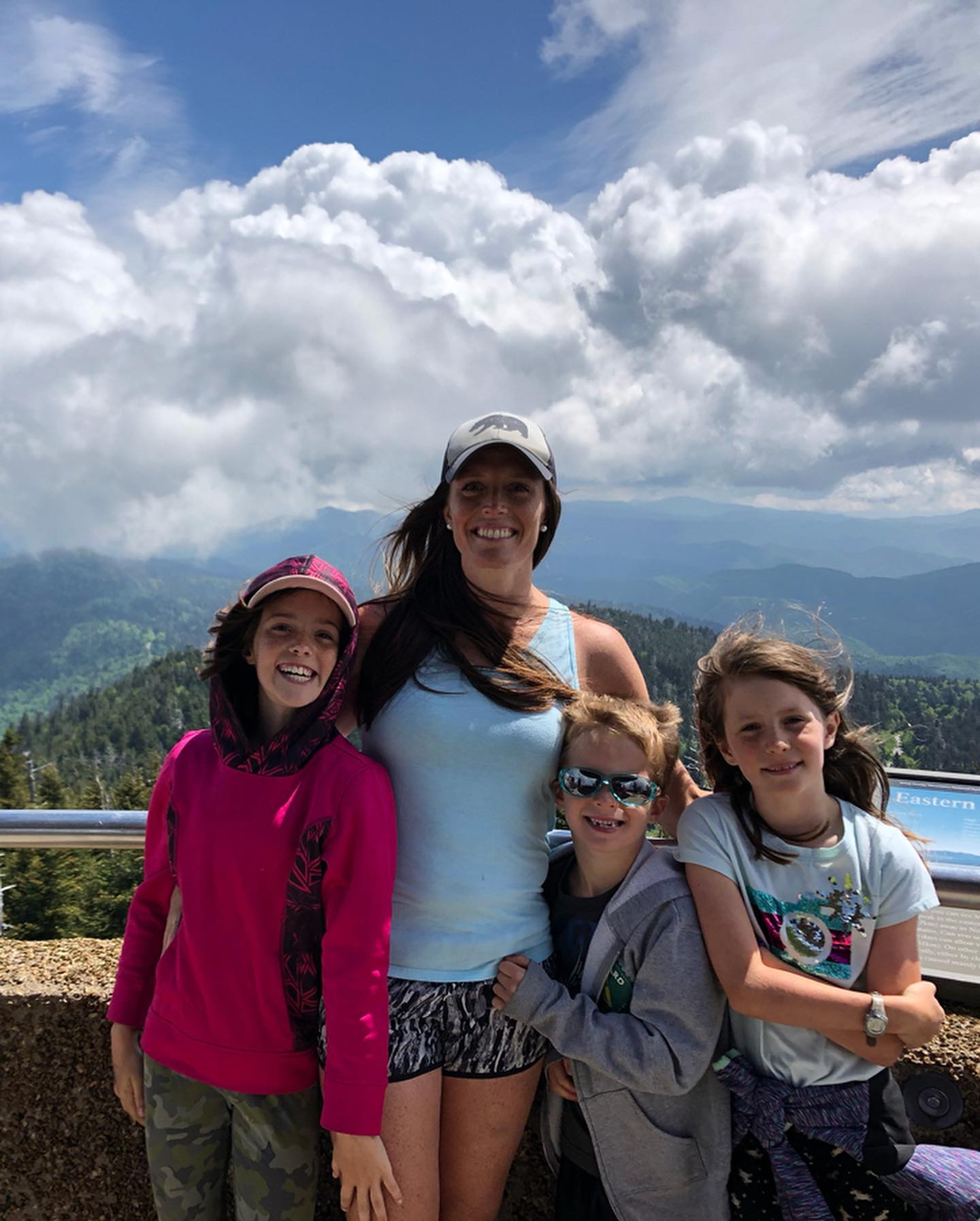 clingmans-dome-definitely-has-one-of-the-best-views-in-smokymountainsnationalpark.-•-its-the-highe Clingmans Dome definitely has one of the best views in • It’s the highest point in the Smoky Mountains, the state of #tennessee, and the . Also, it covers the states of both Tennessee and • I love getting the chance to visit so many amazing places as we travel. And places like this are my favorite! • Also, glad that we basically live in our truck ....so whenever we arrive and it’s 20 degrees cooler than our campground, we can find enough gear for our family and our friends . •