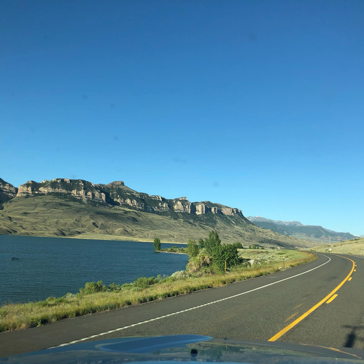 driving-on-the-buffalo-bill-cody-scenic-byway.-really-beautiful-drive.-•-swipe-to-see-the-crazy-lo Driving on the Buffalo Bill Cody Scenic byway. Really beautiful drive. • Swipe to see the crazy looking house we saw on our drive. It’s known as the Smith Mansion. It’s definitely one of a kind! •