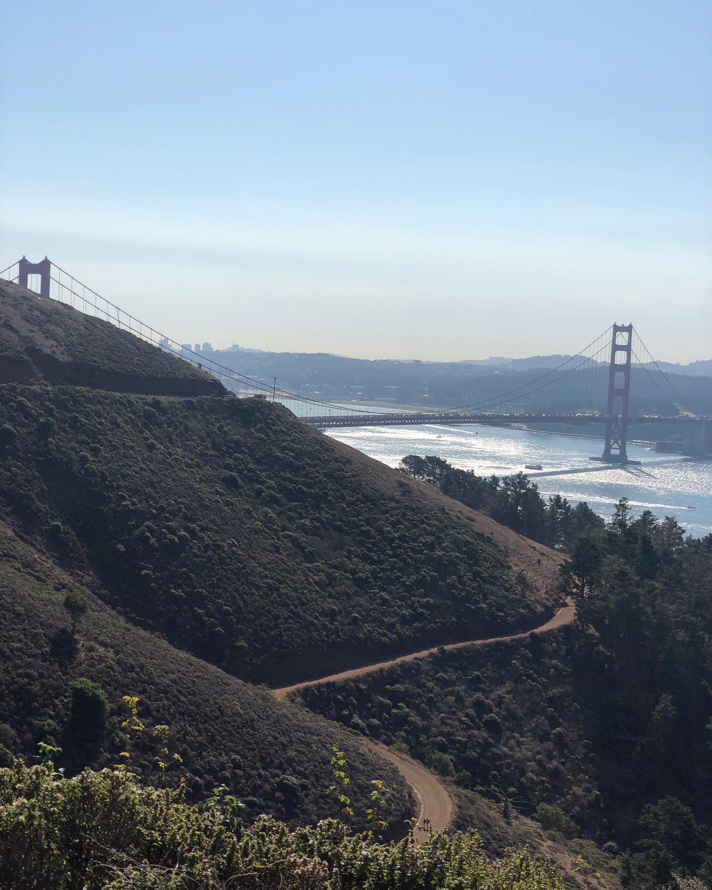 The Golden Gate bridge is really spectacular, and this place provided some amazing views to take it all in. ✹ We wouldn’t have known about Marin Headlands and Conzelman Road, had it not been for our wonderful friends who were so gracious to show us around their hometown. ✹ These are friends that we first met in Arkansas, while they were traveling full time, then we met again in Wyoming and again in Montana. ✹ Seeing San Francisco was wonderful, but being able to hang out with them made it all the more special. ✹ If you are ever in the area, this a really beautiful place to see the Golden Gate Bridge in all it’s glory. (Swipe to the last photo to see the location on the map.) ✹